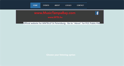 Desktop Screenshot of musictampabay.com